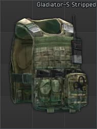 FORT Gladiator-S plate carrier (Lightweight, MultiCam) Stripped