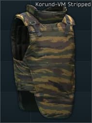 NPP KlASS Korund-VM body armor (Kamysh) Stripped