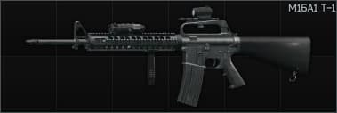 Colt M16A1 5.56x45 assault rifle T-1