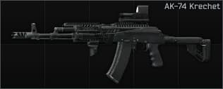 Kalashnikov AK-74 5.45x39 assault rifle Krechet
