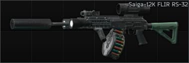 Saiga-12K ver.10 12ga semi-automatic shotgun FLIR RS-32