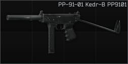 PP-91-01 Kedr-B 9x18PM submachine gun PP9101