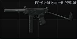 PP-91-01 Kedr-B 9x18PM submachine gun PP9101