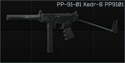 PP-91-01 Kedr-B 9x18PM submachine gun PP9101