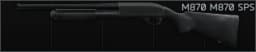 Remington Model 870 12ga pump-action shotgun M870 SPS