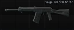 Saiga-12K ver.10 12ga semi-automatic shotgun SOK-12 thr.
