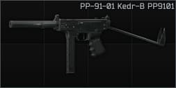 PP-91-01 Kedr-B 9x18PM submachine gun PP9101
