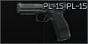 Lebedev PL-15 9x19 pistol PL-15