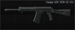 Saiga-12K ver.10 12ga semi-automatic shotgun SOK-12 thr.