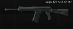 Saiga-12K ver.10 12ga semi-automatic shotgun SOK-12 thr.