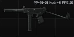 PP-91-01 Kedr-B 9x18PM submachine gun PP9101