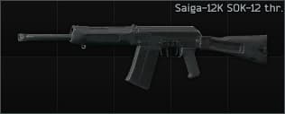 Saiga-12K ver.10 12ga semi-automatic shotgun SOK-12 thr.
