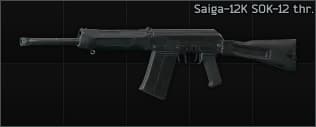 Saiga-12K ver.10 12ga semi-automatic shotgun SOK-12 thr.