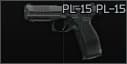 Lebedev PL-15 9x19 pistol PL-15