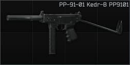 PP-91-01 Kedr-B 9x18PM submachine gun PP9101